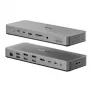 Dokų stotelė / prievadų replikatorius ALOGIC TB4DU4 — laidinis Thunderbolt, 96 W, SD/MicroSD skaitytuvas, 3,5 mm lizdas, aliuminis/ABS