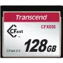 TRANSCEND CFX650 CFast 2.0 128 GB kortelė, skaitymo greitis 510 MB/s, MLC