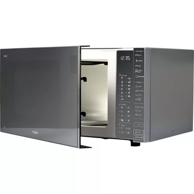 Mikrobangų krosnelė Whirlpool MWP 303 M Mirror Grill, 30 L, 900 W, antistalinė