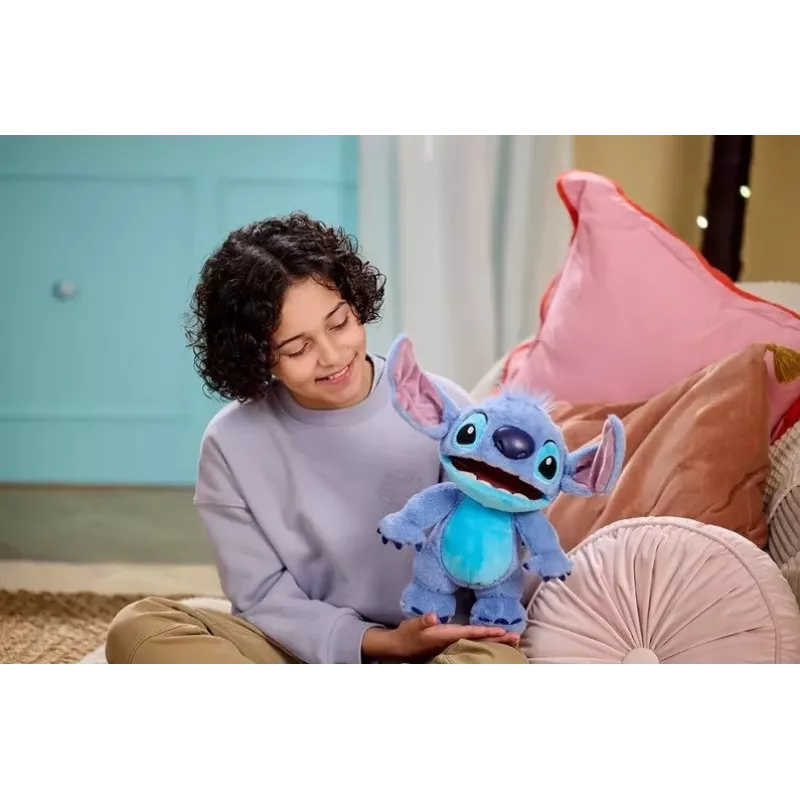 Interaktyvi figūrėlė Wow! Stuff Disney Real FX Chatty Stitch lėlė (DIS-1025-01)