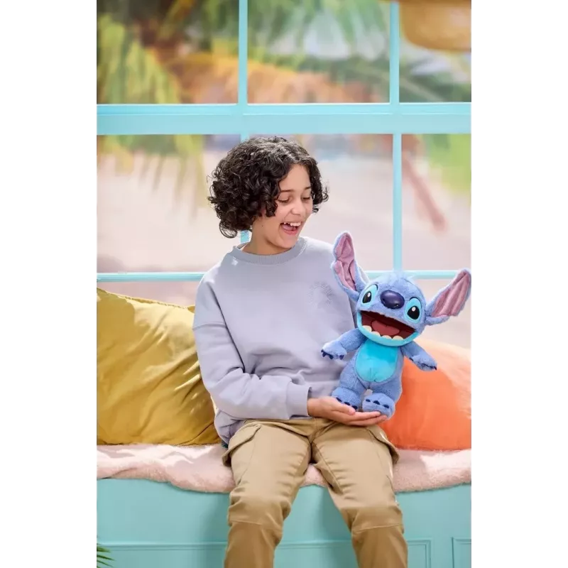 Interaktyvi figūrėlė Wow! Stuff Disney Real FX Chatty Stitch lėlė (DIS-1025-01)