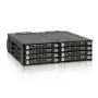 ICY DOCK - ToughArmor - MB998SK-B - 8x2.5 SATA HDD Hot Swap Mobile Rack - HDD-Träger - 40mm Lüfter - Aluminium - LED - SATA 6Gbit/s - bis 7mm Bauhöhe 