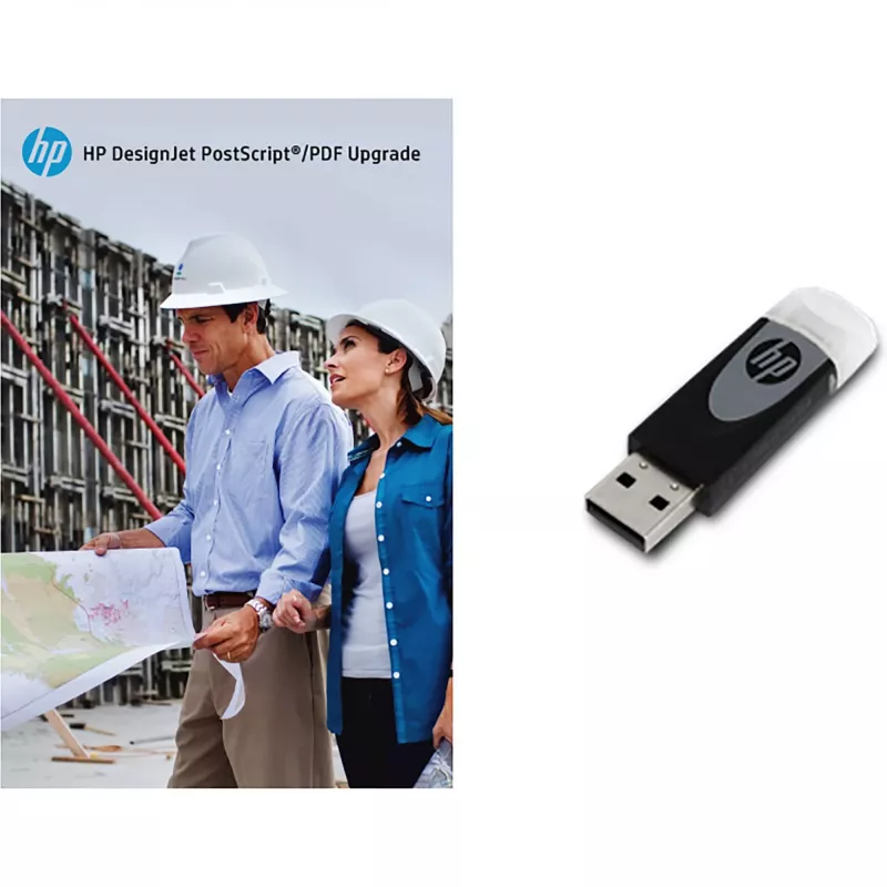 HP atnaujinimo rinkinys – PostScript ir PDF palaikymui – DesignJet T1600, T1700, T2600, Z6, Z9+