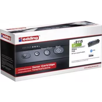 edding EDD-2115 cyan toner, suderinamas su HP 312A CF381A