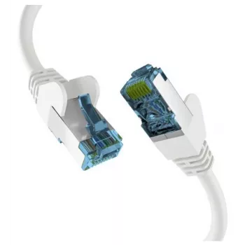 EFB-Elektronik RJ45 jungiamasis laidas Cat.7 baltas 50 m S/FTP PIMF tinklo kabelis LAN DSL