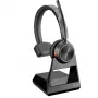 POLY 7210 Office belaidės ausinės, juodos, 100–6800 Hz, 109 g