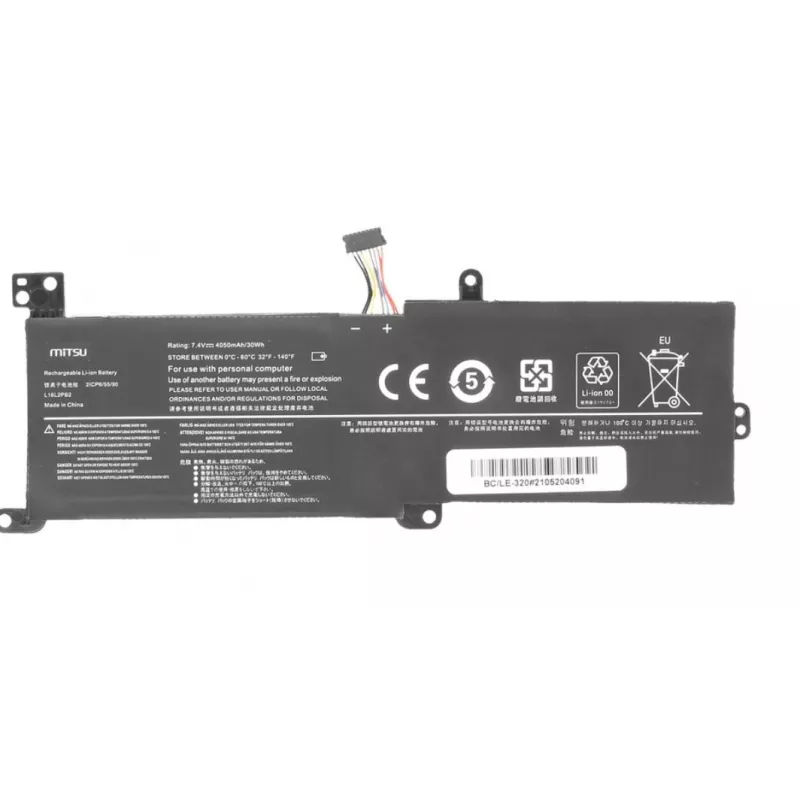 MITSU baterija, skirta Lenovo BC/LE-320, 4050 mAh, 30 Wh, 7,6 V