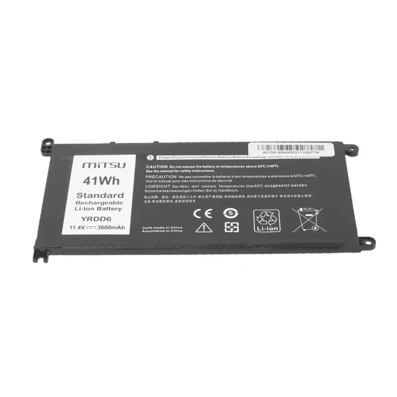 Mitsu baterija, skirta Dell 5481/5590, 3600mAh (41Wh), 11.4V