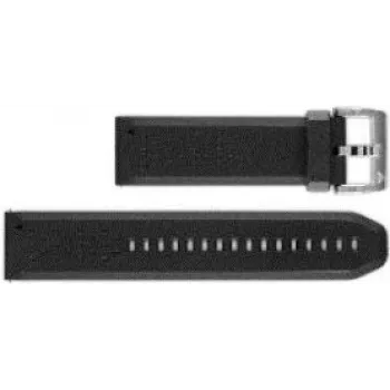 Garmin 010-12419-04 – Juodas silikoninis dirželis, skirtas Garmin Fenix Chronos