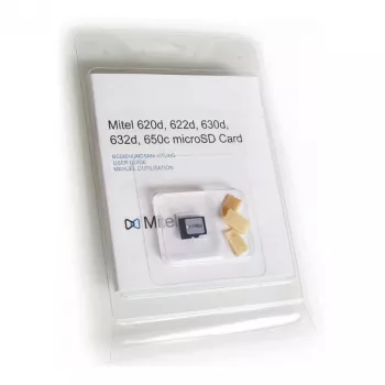 DeTeWe Mitel Flash atminties kortelė – 2 GB microSD – skirta Mitel 620d, 630d (87-00003AAA-A)