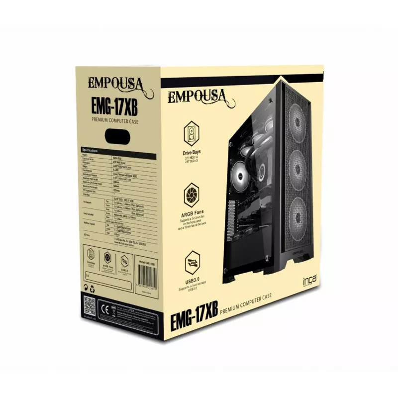 INCA EMG-17XB korpusas