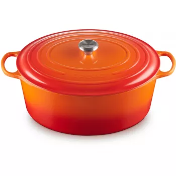 Le Creuset Signature ovalus kepimo indas 40 cm raudonas (21178400902430)