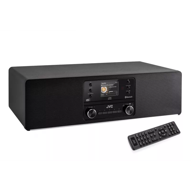 JVC RD-E984B - Viskas viename mini bokštas, juodas