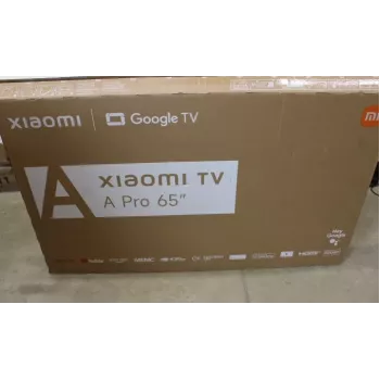 SALE OUT. Xiaomi QLED TV A Pro 2026 65 colių | Xiaomi QLED TV A Pro 2026 | 65 | Smart TV | Google TV | 4K UHD | PAŽEISTA PAKUOTĖ