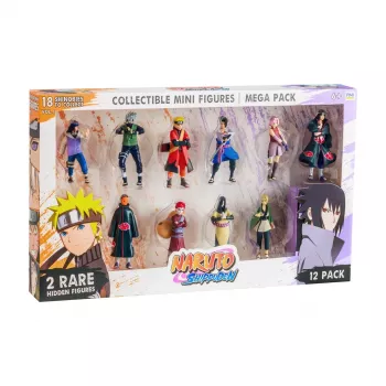 Naruto Shippuden Figūrėlės – 12 vnt. rinkinys Deluxe Edition VER. B