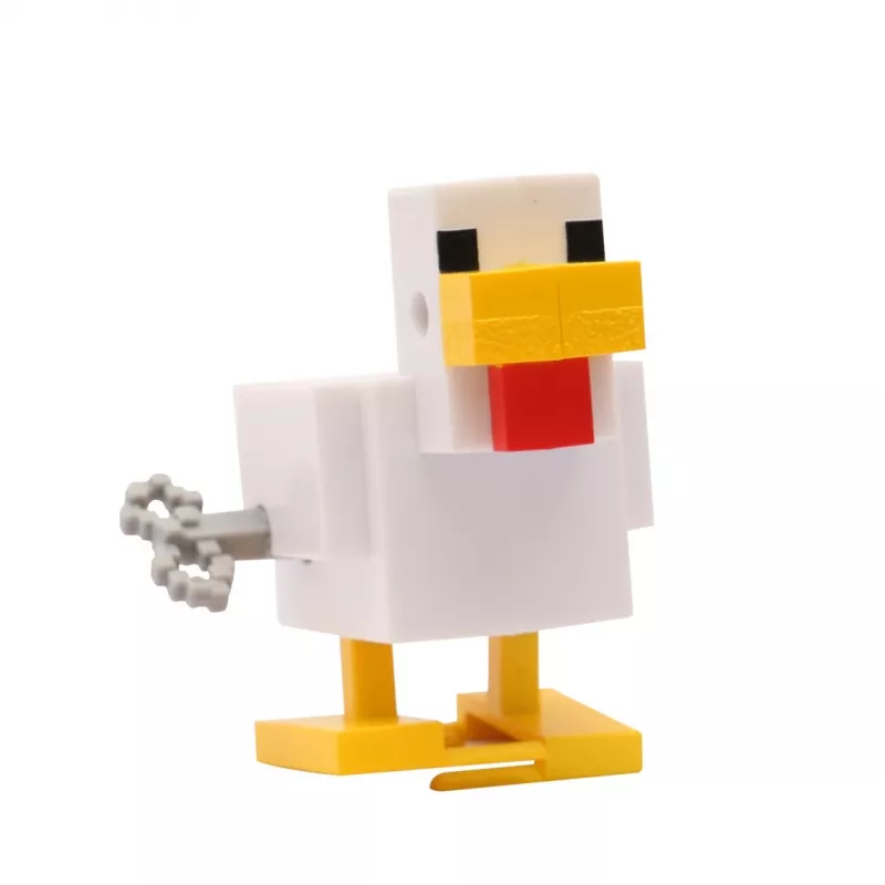 Minecraft S2 3D Užsukamas Žaislas – Višta ir Jockey