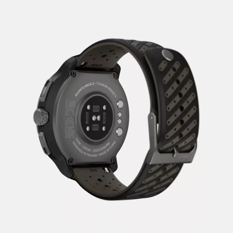 Suunto Race 2 Titanium Black laikrodis sportinis