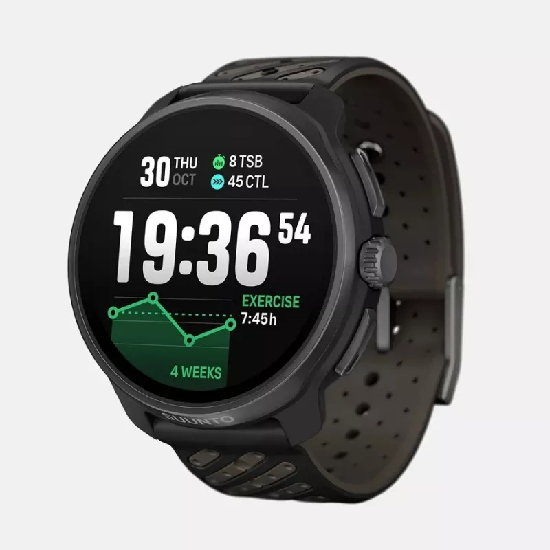 Suunto Race 2 Titanium Black laikrodis sportinis