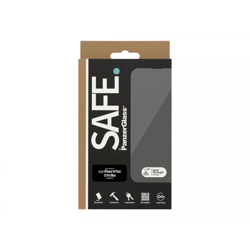 SAFE by PanzerGlass apsauginis stiklas Apple iPhone 14 Plus | 13 Pro Max | Ultra-Wide Fit | PanzerGlass