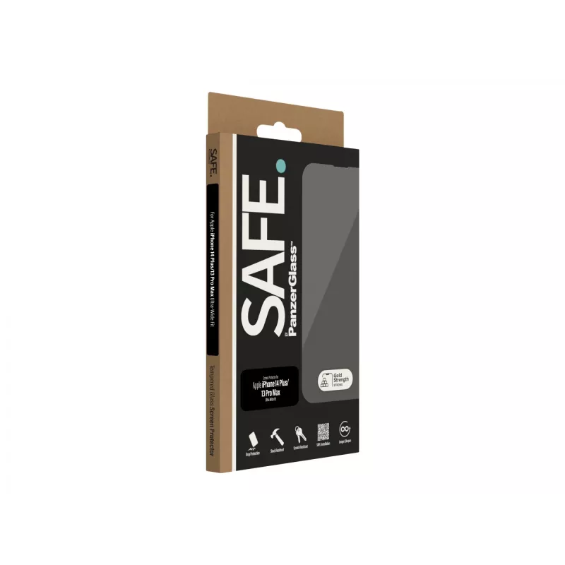 SAFE by PanzerGlass apsauginis stiklas Apple iPhone 14 Plus | 13 Pro Max | Ultra-Wide Fit | PanzerGlass