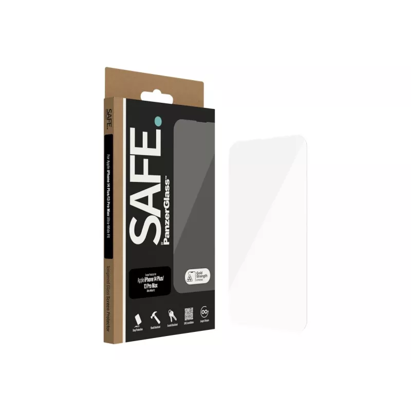 SAFE by PanzerGlass apsauginis stiklas Apple iPhone 14 Plus | 13 Pro Max | Ultra-Wide Fit | PanzerGlass