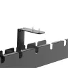 ACTIVEJET stalo kabelių tvarkyklė CMP502 Juoda