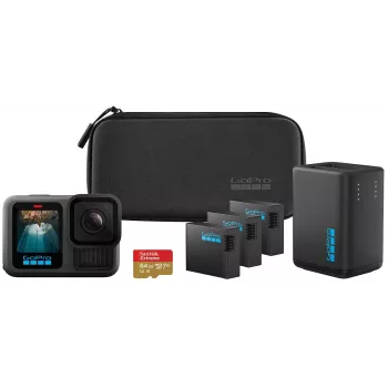 GoPro Hero 13 išplėstinis energijos rinkinys - juoda (CHDRB-134-RW)