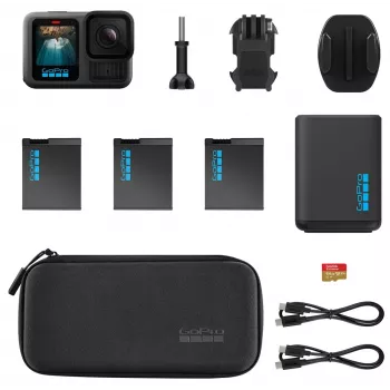 GoPro Hero 13 išplėstinis energijos rinkinys - juoda (CHDRB-134-RW)