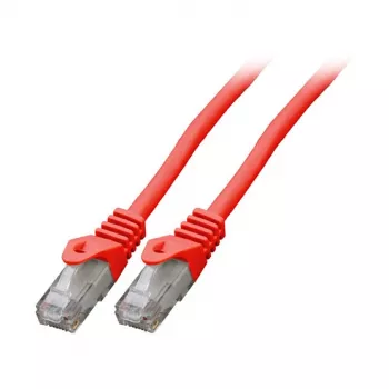 EFB-Elektronik RJ45 Patch Laidas Cat.6 U/UTP LSZH CCA Raudonas 1,5m (K8104RT.1,5)