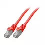 EFB-Elektronik RJ45 Patch Laidas Cat.6 U/UTP LSZH CCA Raudonas 1,5m (K8104RT.1,5)