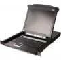ATEN CL5708MW FR KVM Jungiklis 8 prievadų 17,3 colio LCD SingleRail PS/2-USB VGA