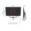JAPANNEXT 4K UHD Monitor 80 cm (31,5 inch) 3840x2160 pikselių, VA skydelis, 5 ms, 60 Hz, AMD FreeSync, HDMI, DisplayPort (JN-V315UHDR)