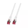 EFB-Elektronik RJ45 Patch Laidas Cat.6 S/FTP LSZH Baltas 15m (K5518.15)