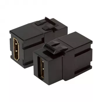 EFB-Elektronik Keystone įmontuojamas adapteris HDMI A - A, juodas (EB520V2)