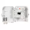 FTTH IP65 jungiamoji dėžė 16 skaidulų, 8 jungtuvams ir skaidulų atsargai, EFB-Elektronik (FTTH-BOX-OUT-2)