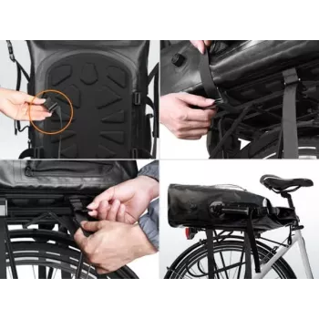 Inateck BP06001 kuprinė nešiojamam kompiuteriui juoda 30-35L