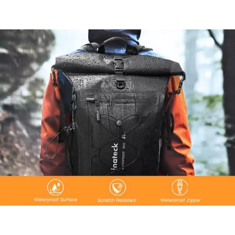 Inateck BP06001 kuprinė nešiojamam kompiuteriui juoda 30-35L