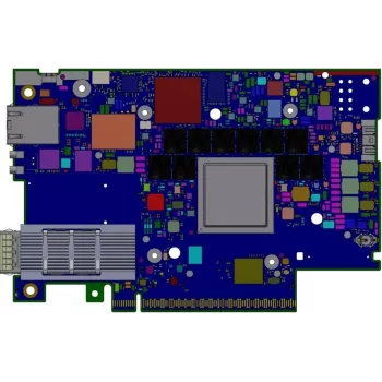 Tinklo adapteris NVIDIA BlueField-3 E-Series B3220SH PCIe 5.0 x16, 200 Gbps QSFP112 x2