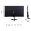 JAPANNEXT JN-IPS27WQHDR-C65W 27 colių WQHD IPS monitorius su USB-C 65W