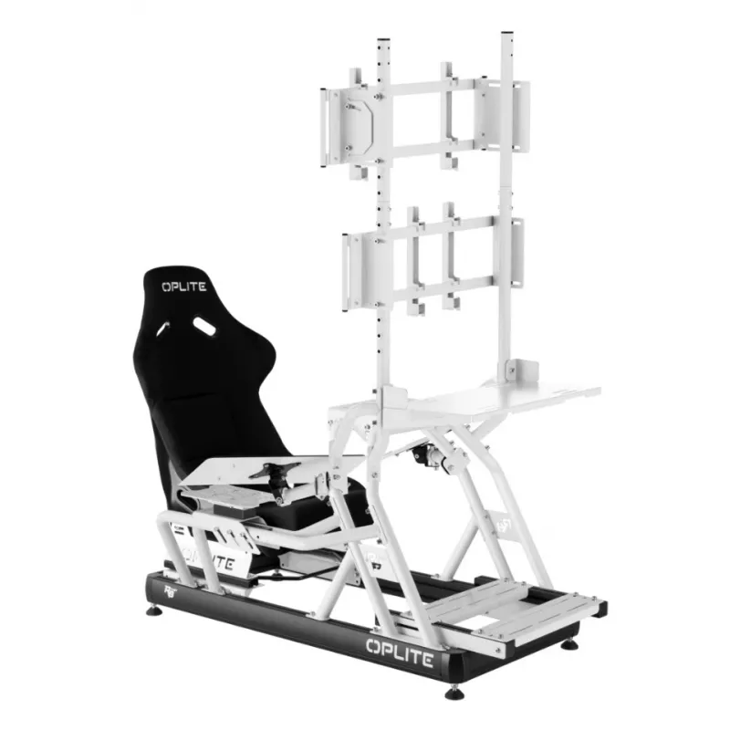 OPLITE Cockpit R8 Fury baltas mažmeninis (Siuntimas per ekspediciją)