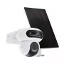 IP kamera Ezviz HB90 su saulės baterija 8W dviguba 4MP+4MP Wi-Fi AOV