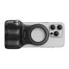 TELESIN Magnetinis MagSafe laikiklis su Bluetooth nuotolinio valdymo pulteliu iPhone / P5-mp-001bk