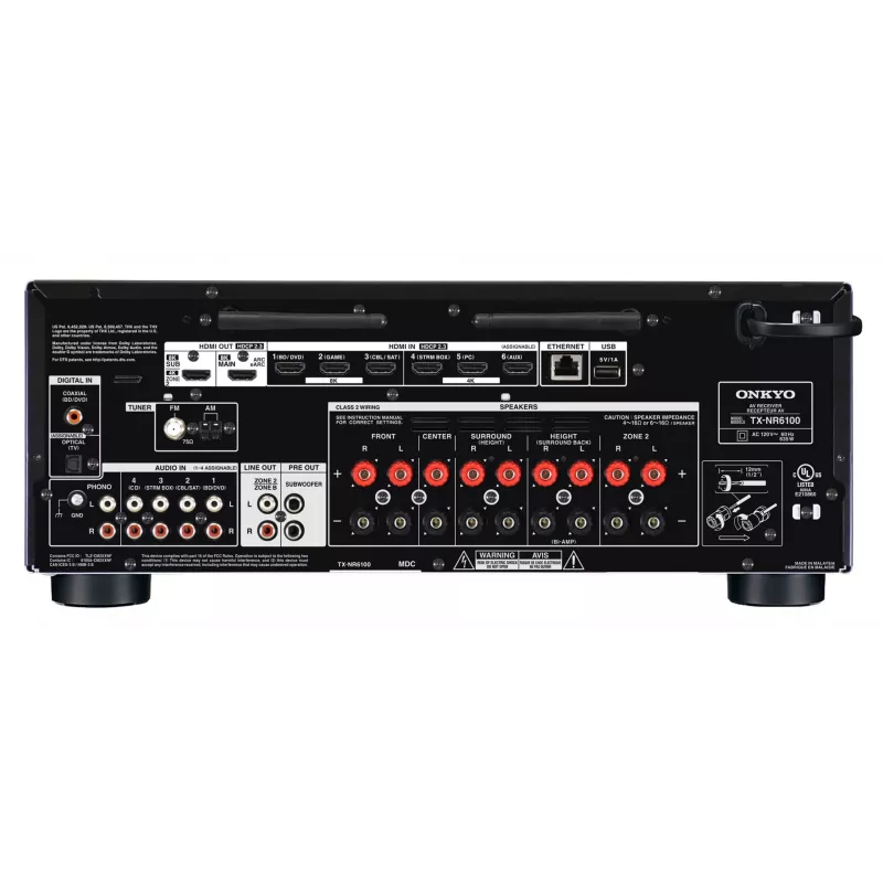 Onkyo TXNR6100 juodas (TXNR6100-B)