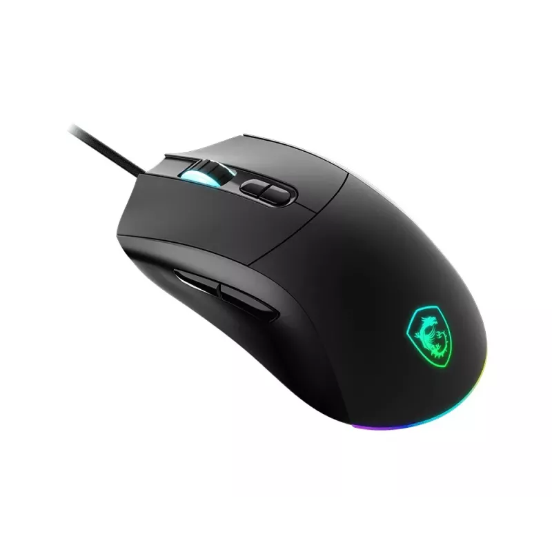 MSI Forge GM320 žaidimų pelė, juoda, USB – optinė pelė