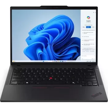 Lenovo ThinkPad T14 Gen 5 14 inch WUXGA liečiamas Intel Core Ultra 5 16GB 256GB SSD Win11 Pro QWERTZ nešiojamas kompiuteris