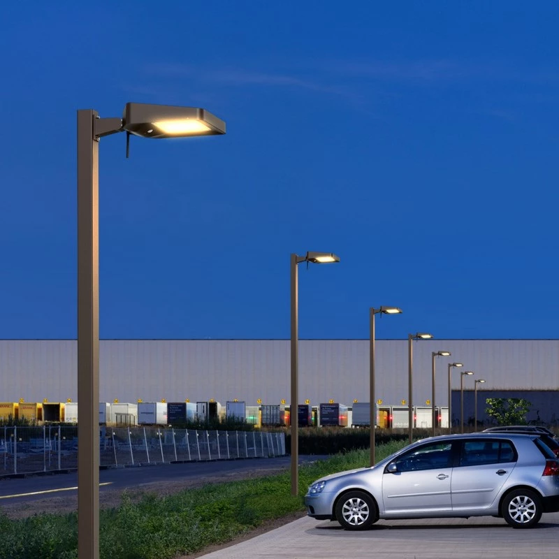 Glovii autonominis saulės energija varomas LED gatvių šviestuvas su programėlės valdymu, PIR jutikliu ir dideliu šviesos srautu