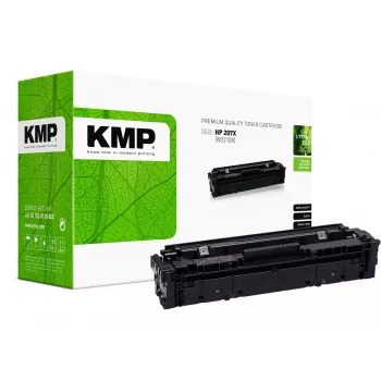 KMP Toner HP 207X juodas 3150 puslapių perdirbtas (2558,3000)