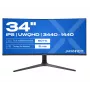 JAPANNEXT JN-IPS340UWQHD60C-C65W-HS-W lenktas UWQHD monitorius
