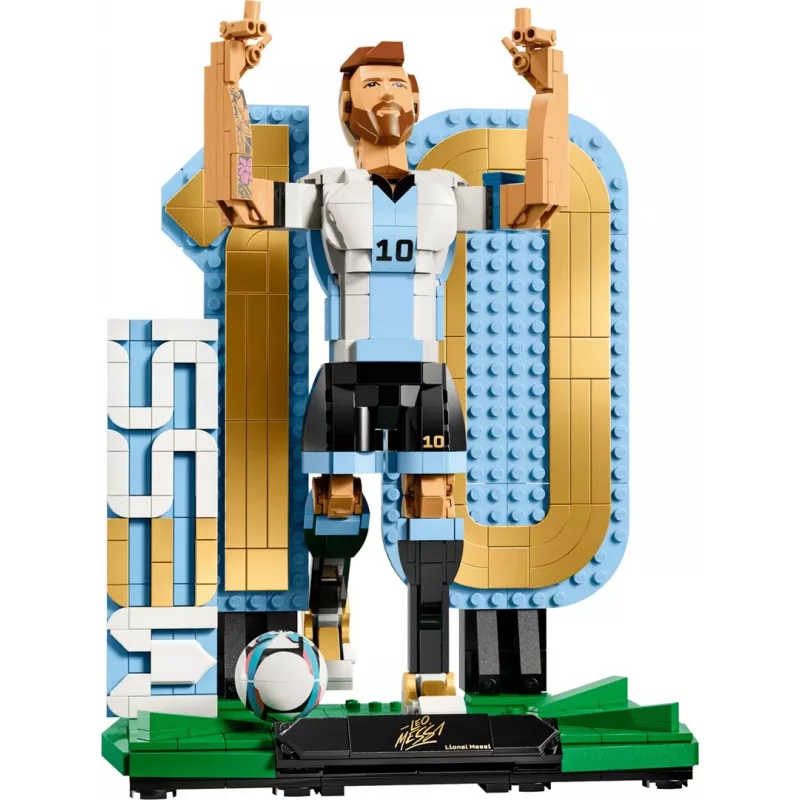 LEGO Editions 43015 Lionel Messi – futbolo legenda