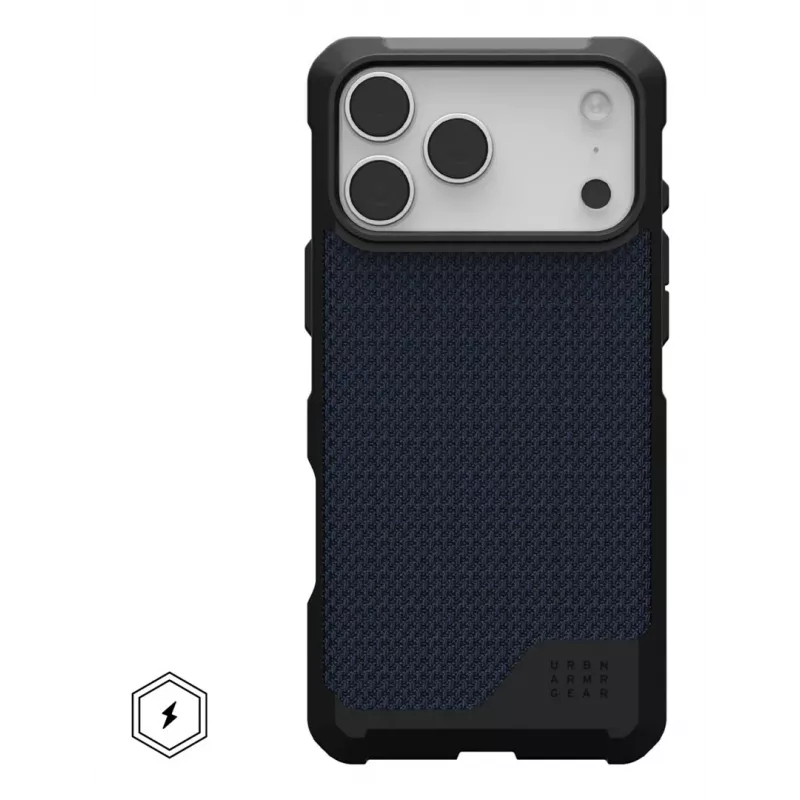 UAG Metropolis LT MagSafe dėklas, skirtas iPhone 17 Pro Max, MagSafe suderinamas (kevlar mallard)